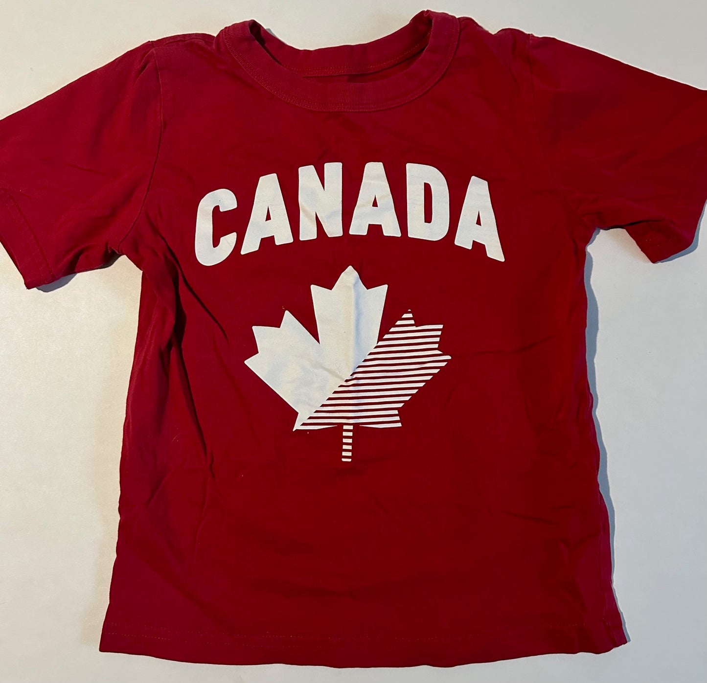 Joe Fresh, Red Canada T-Shirt - Size 5T