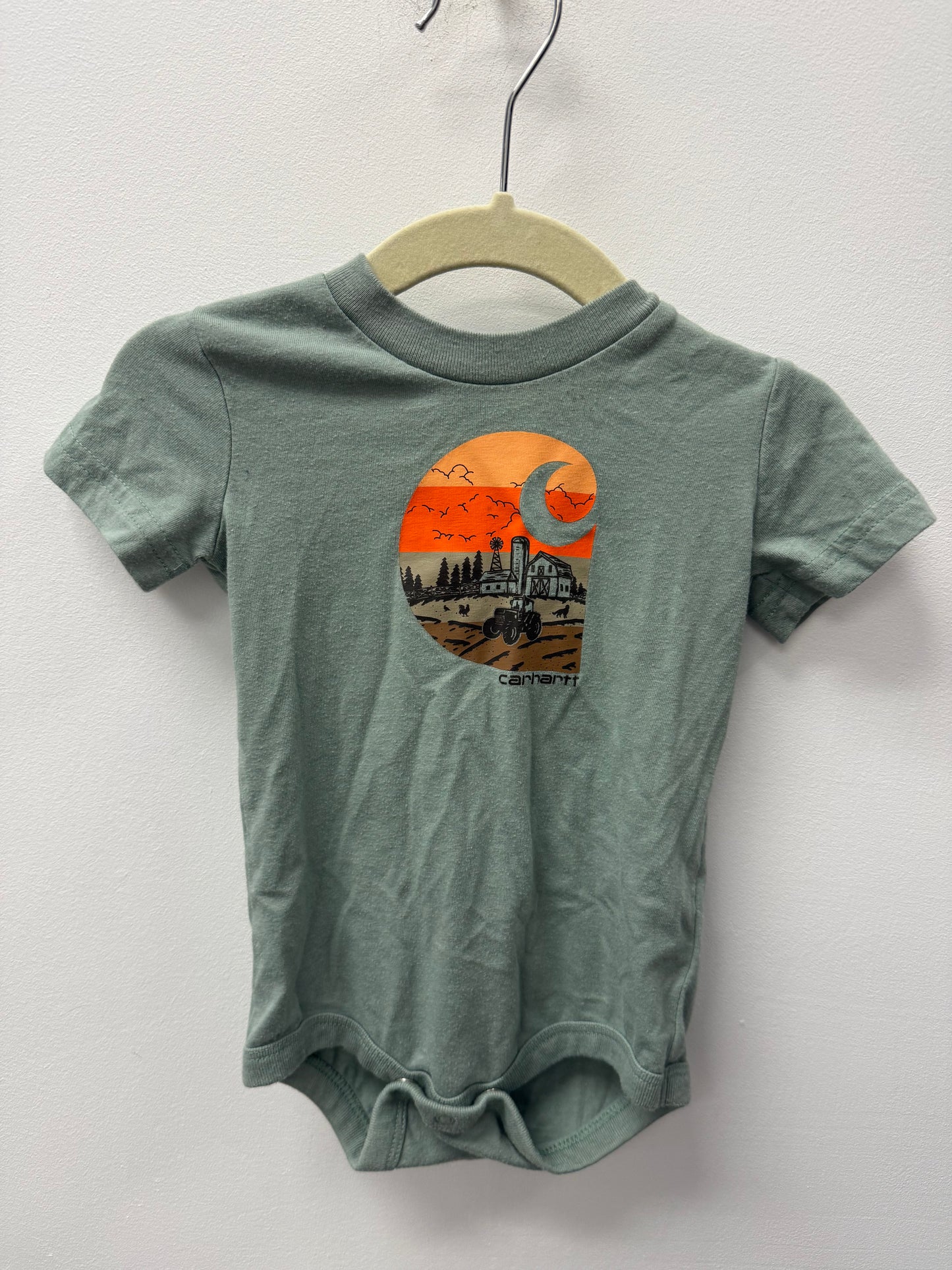 CARHARTT ONESIE SIZE 9M (PLAY)
