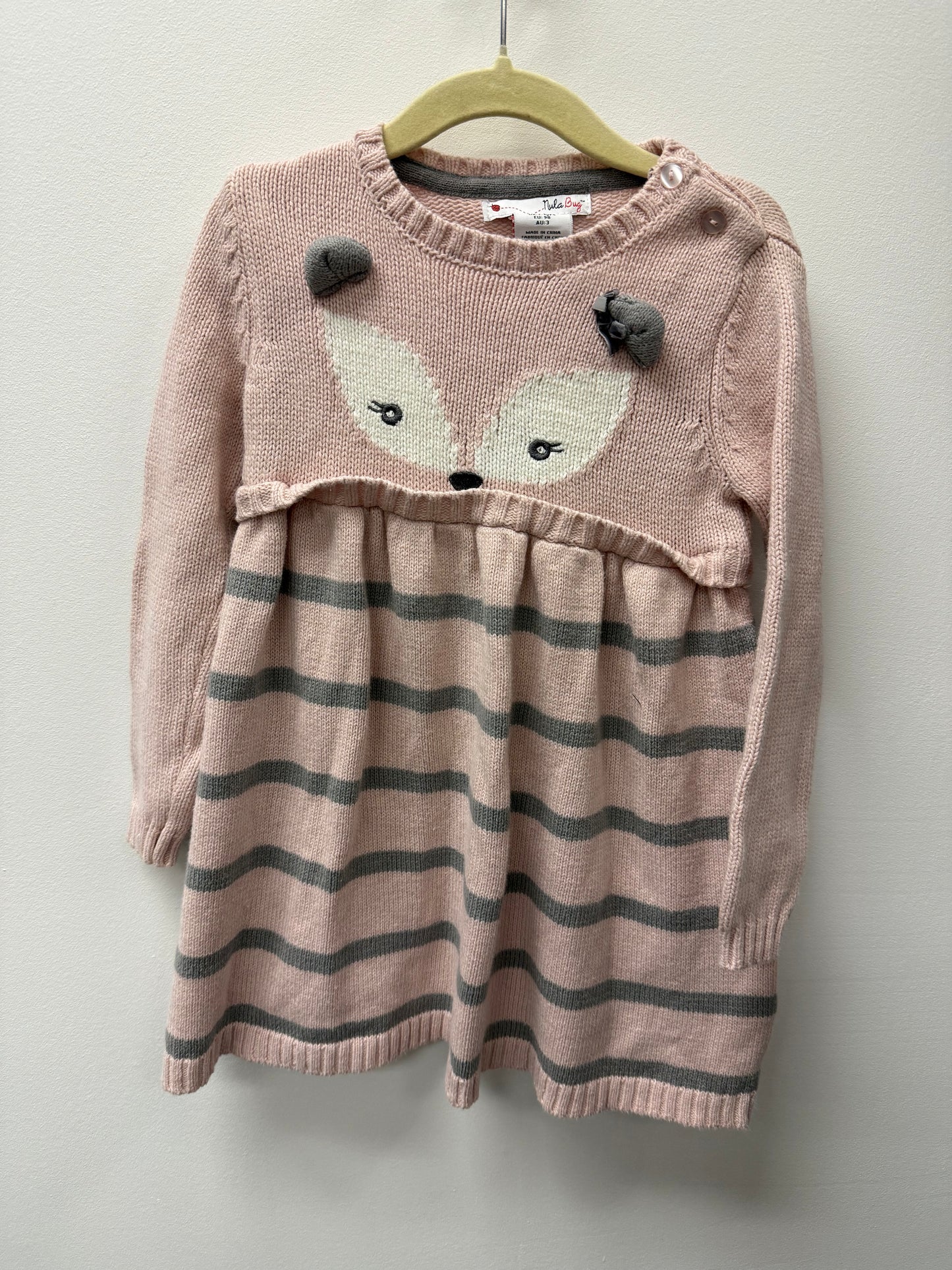 NULA BUG DRESS & MATCHING TIGHTS SIZE 3T