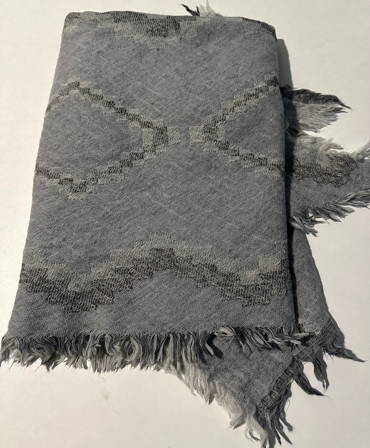 *Adult* Unknown Brand, Grey Shawl Scarf