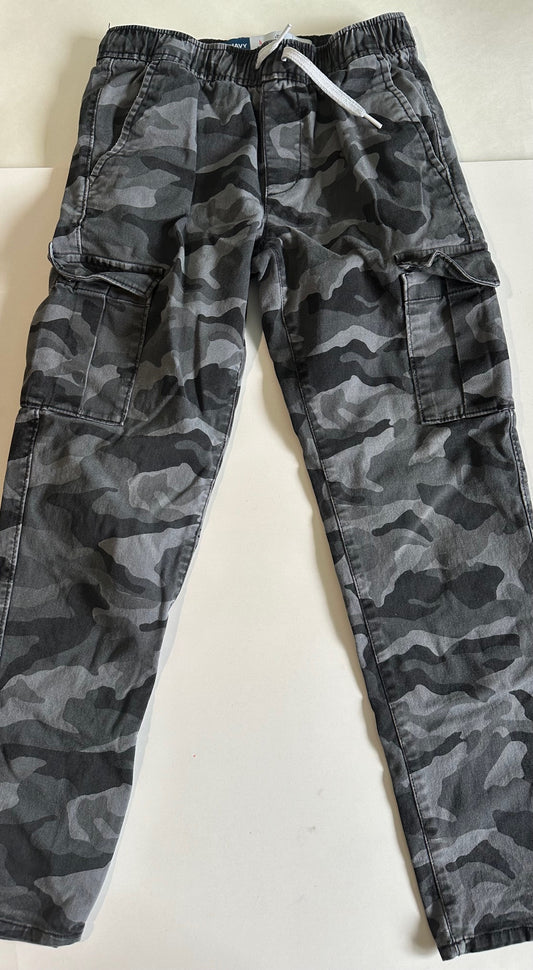 Old Navy, Grey Camo Pants - Size Large (10-12)