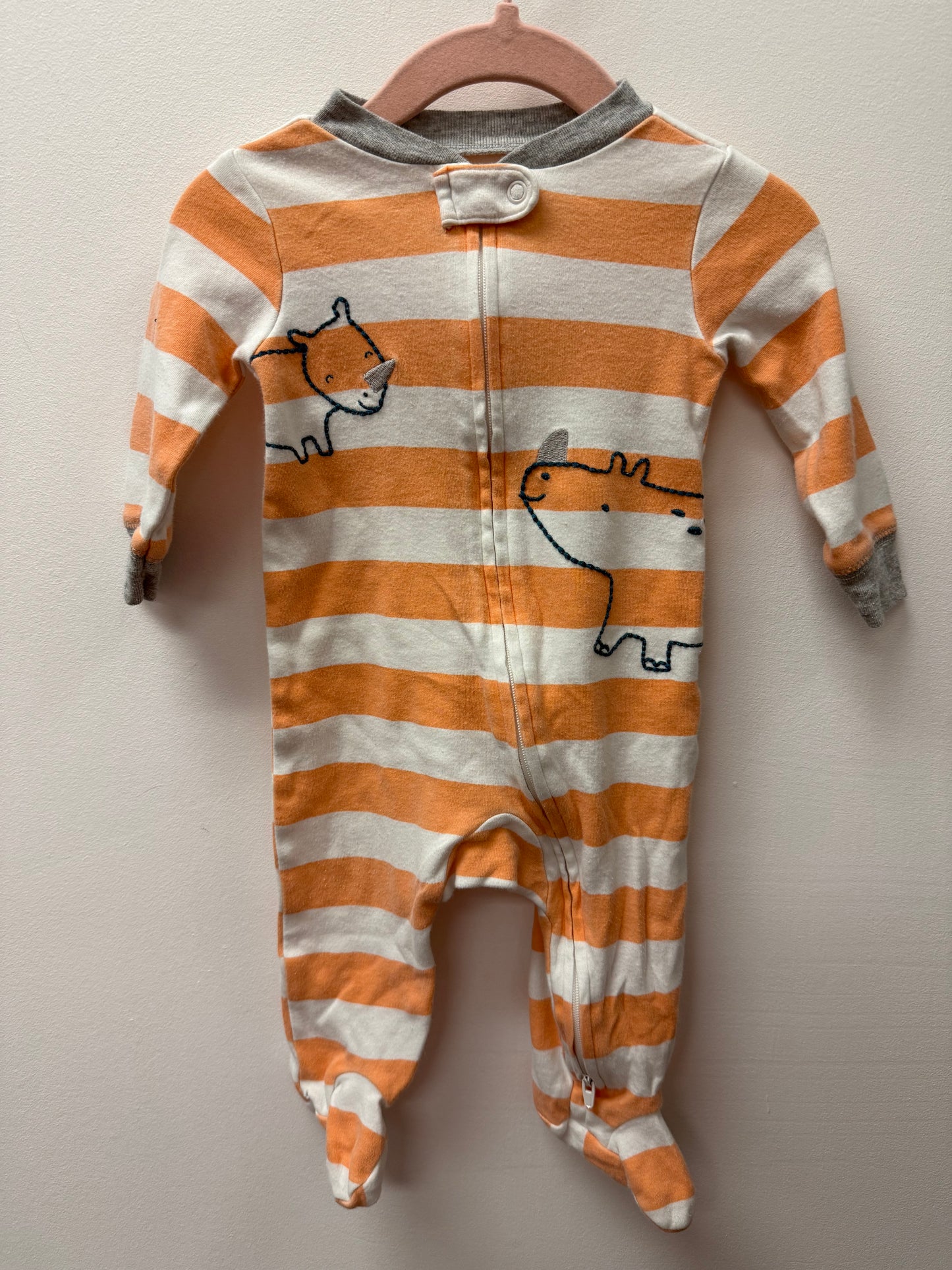 CARTERS RHINO SLEEPER SIZE 6M