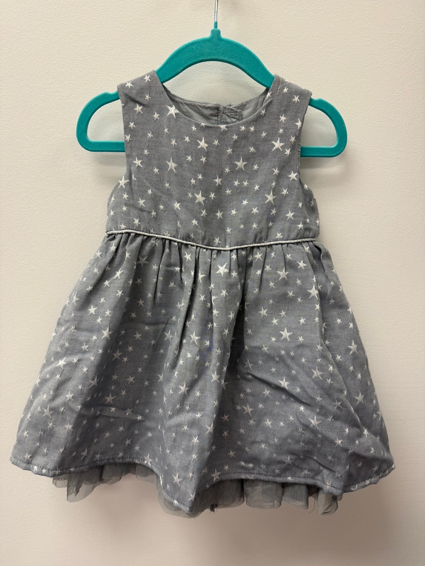 H&M STAR DRESS SIZE 12-18M