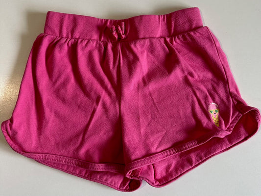*Play* George, Pink Shorts with Ice Cream Icon - Size 5T