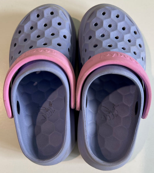 *Play* Joybees, Purple Croc-Style Shoes - Size 8/9T