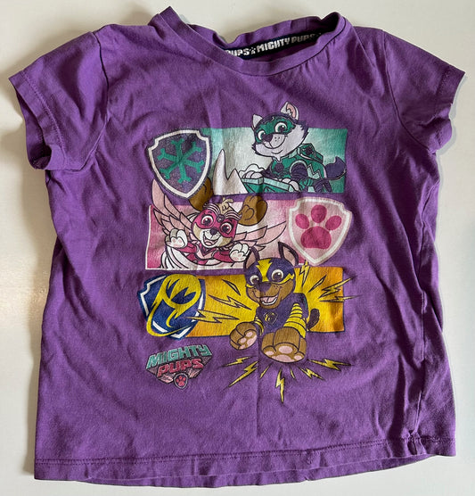 *Play* Nickelodeon, Purple Paw Patrol T-Shirt - Size Small (6)