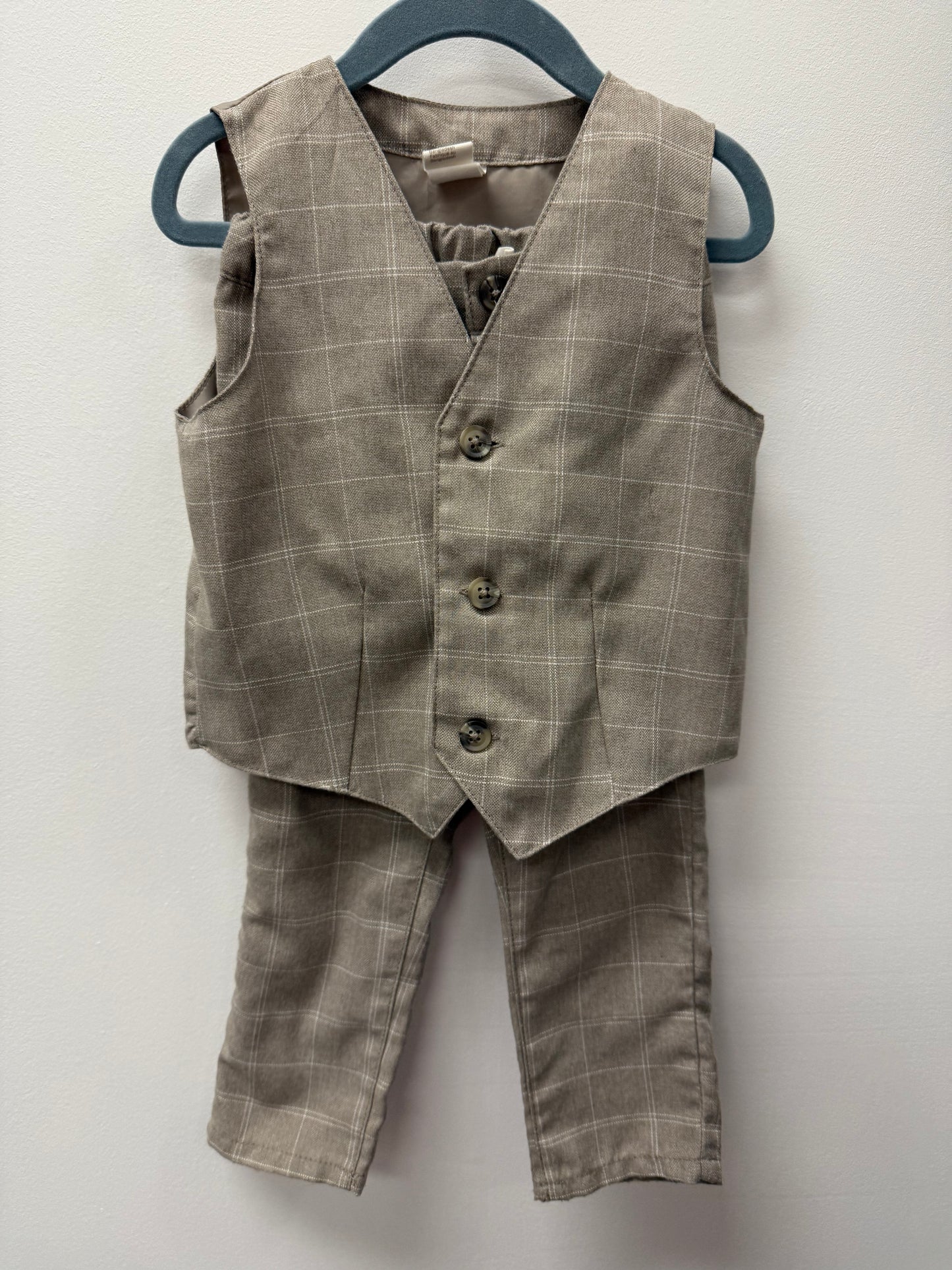 H&M DRESS PANTS AND VEST SIZE 2T