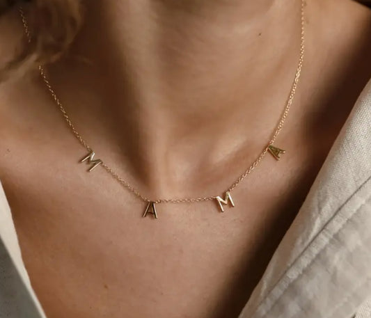 MAMA NECKLACE | BLOCK