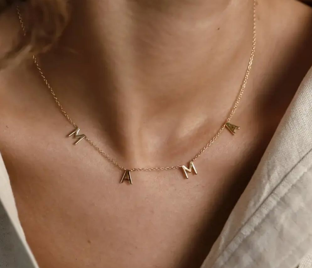 MAMA NECKLACE | BLOCK