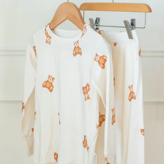 ROOBEAR BEARS BAMBOO TWO-PIECE PAJAMAS
