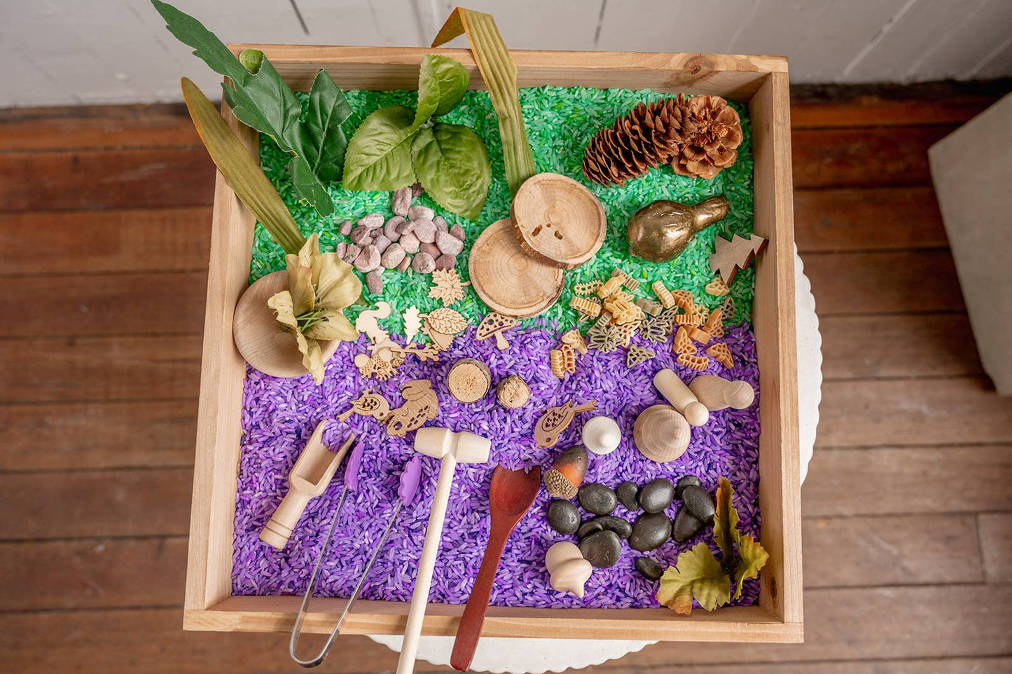 Easy Forest & Nature Sensory kit - dump and play bag