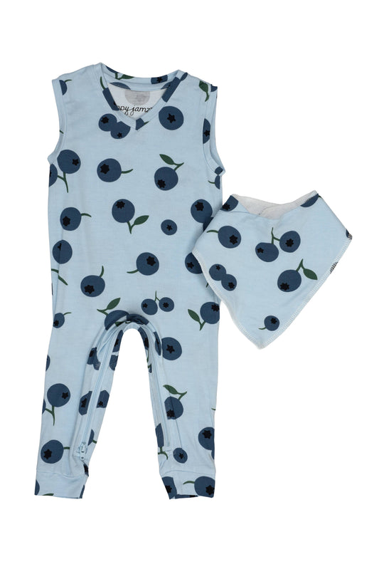 ZippyJamz Freshly Picked - Bamboo - Romper