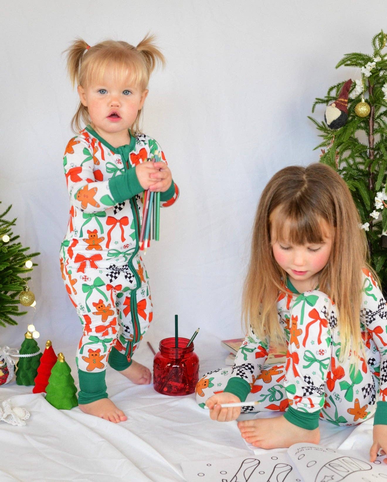 Love&Grace bamboo Bow what fun! zip romper