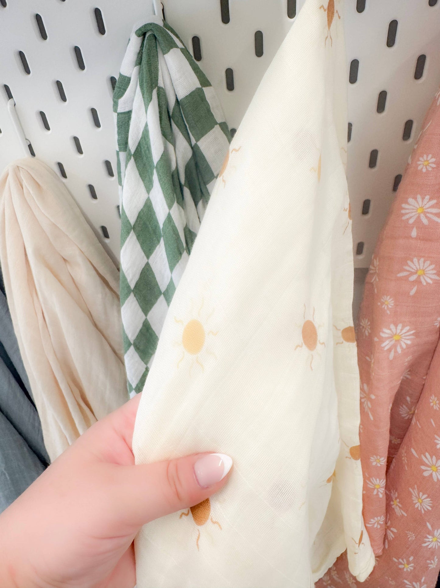 BABY BLISS  Muslin Cotton Swaddle Blanket - Large