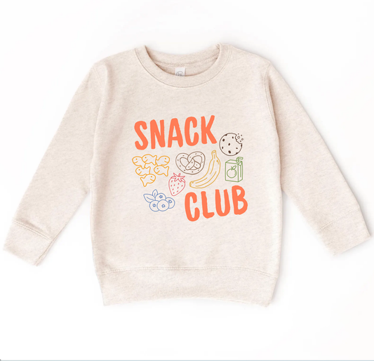 Snack Club Sweatshirt | Minis