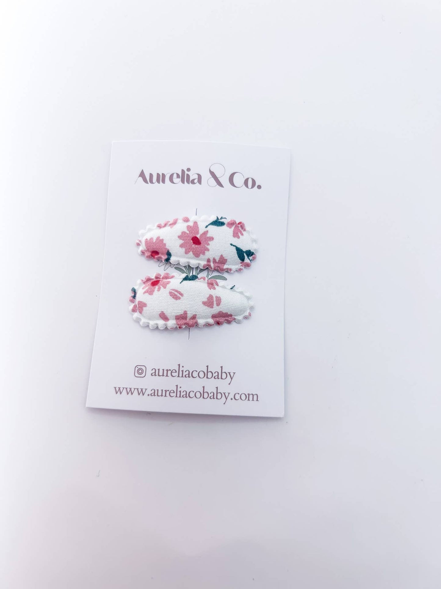 Mini Floral Barrettes