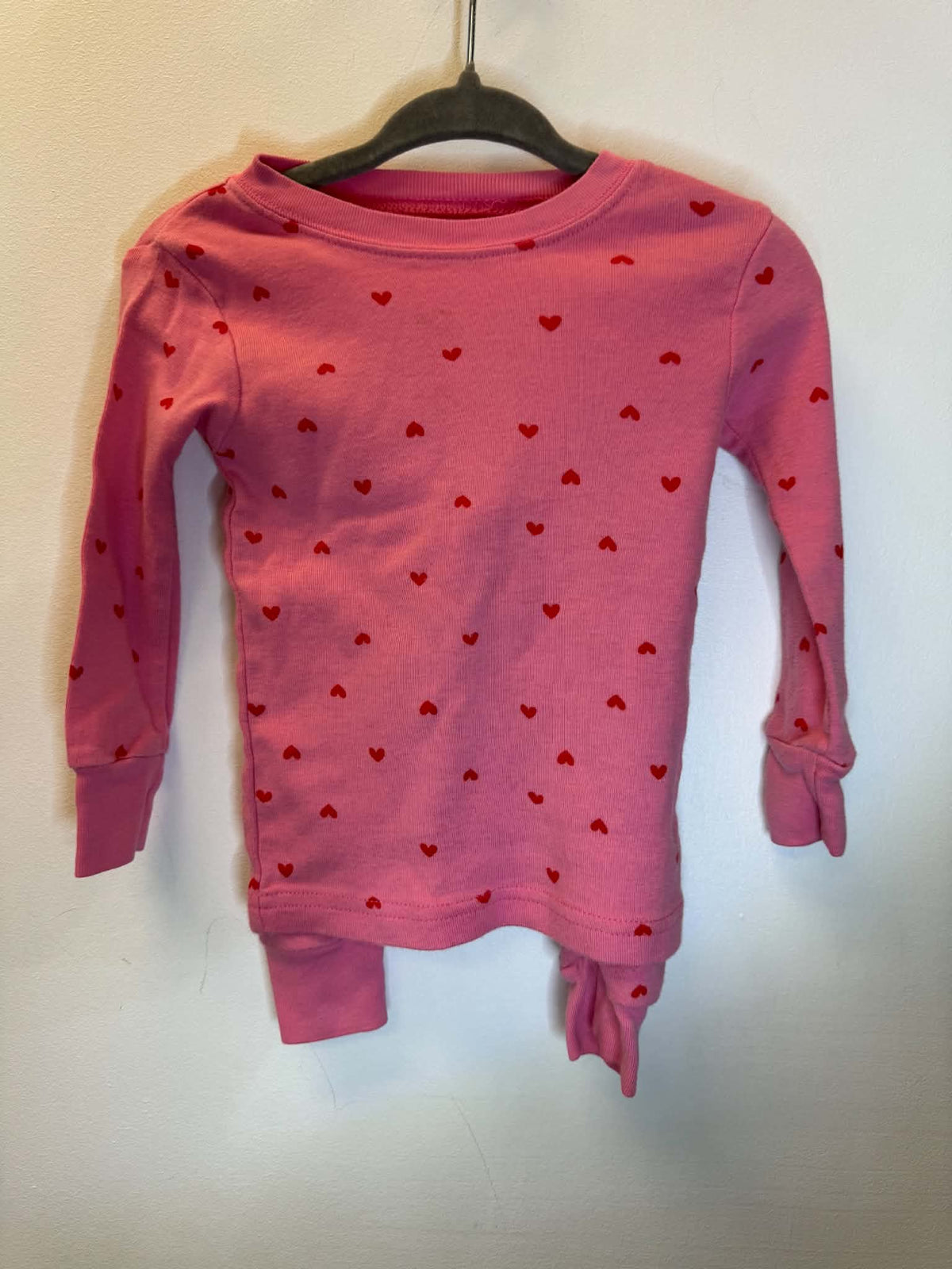 CARTERS HEART PJ SET SIZE 12M