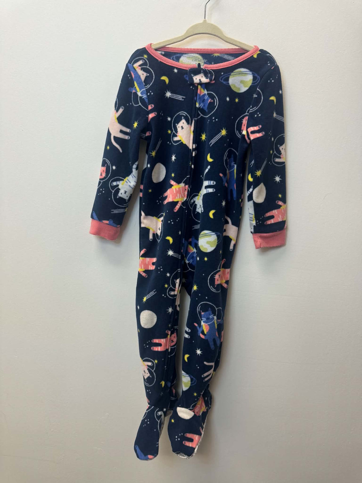 CARTERS FLEECE SPACE SLEEPER SIZE 2T