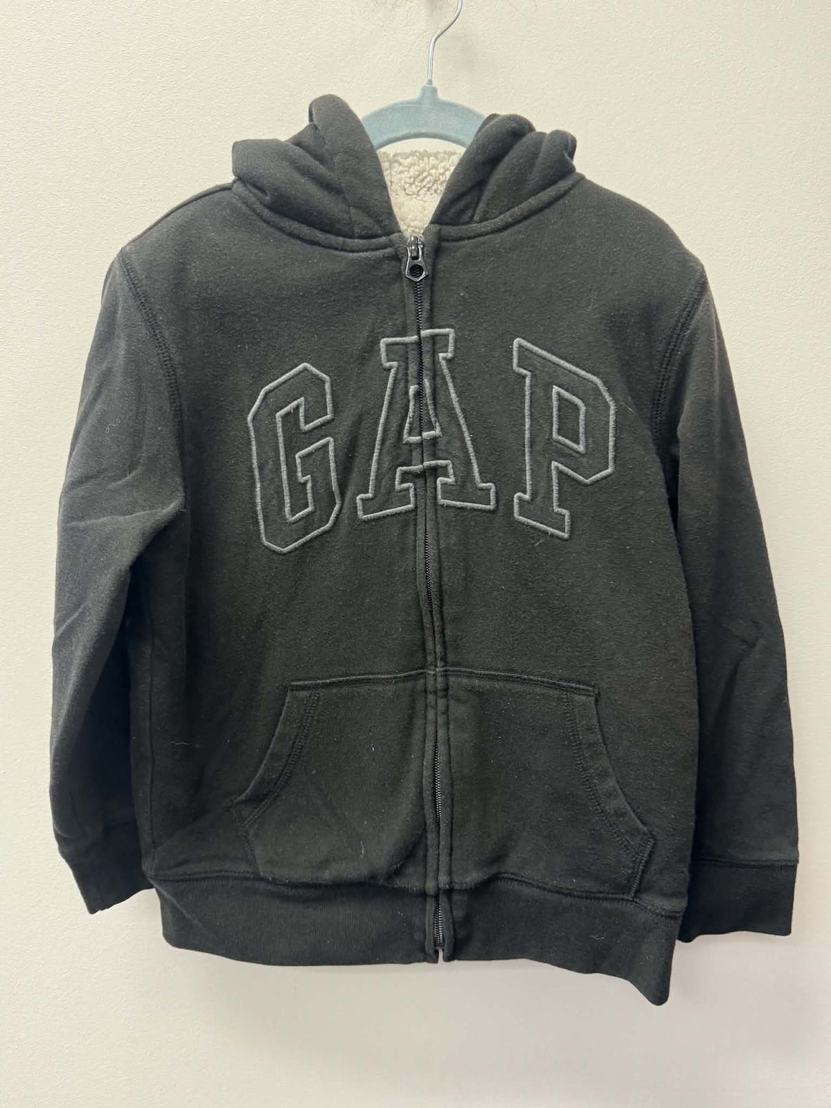 GAP SHERPA LINED SWEATER SIZE 6-7