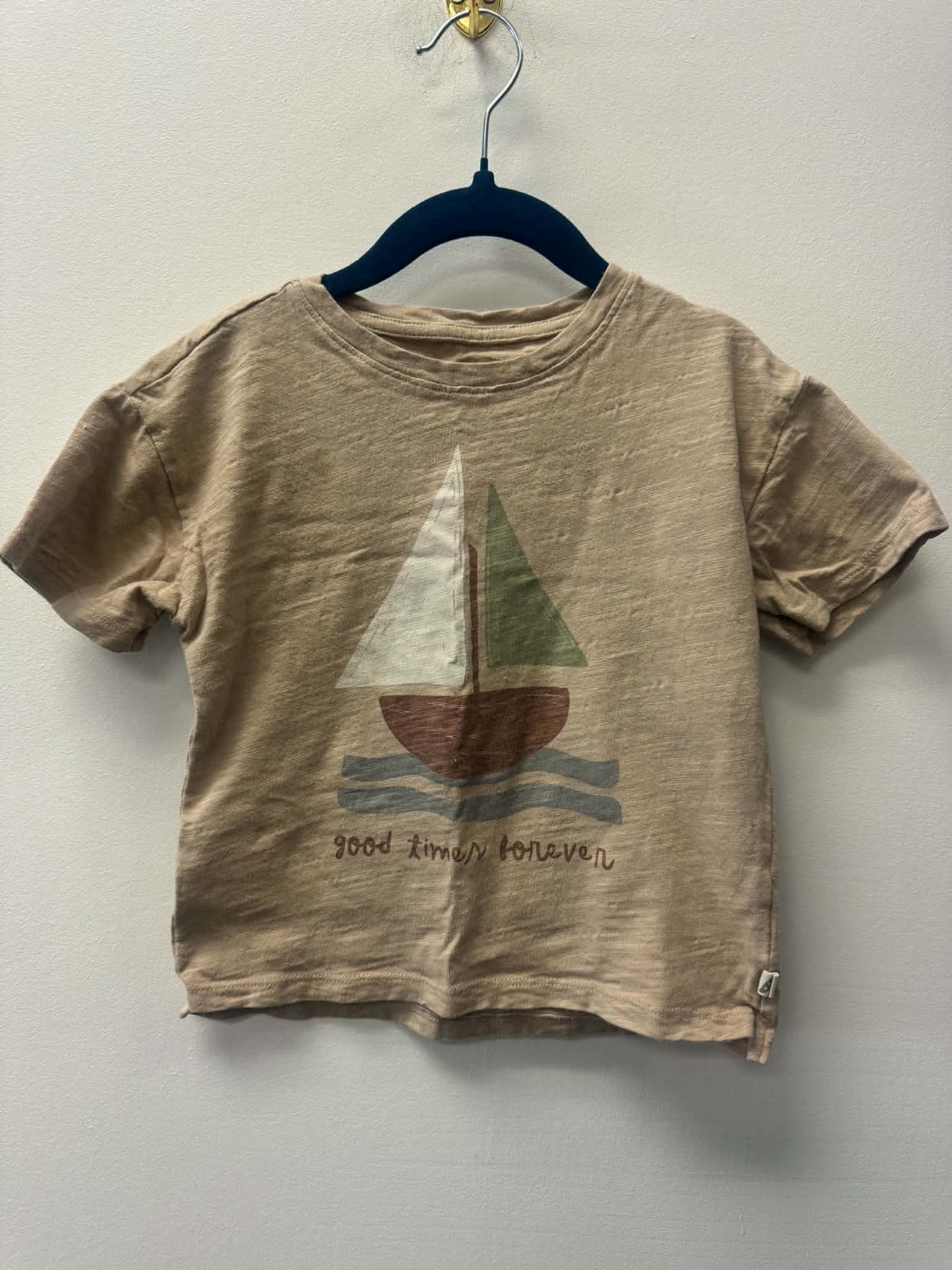 EASY PEASY SAILBOAT SHIRT SIZE 3T
