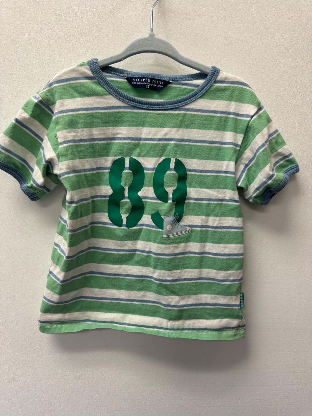 SOURIS MINI SHOE SHIRT SIZE 2T