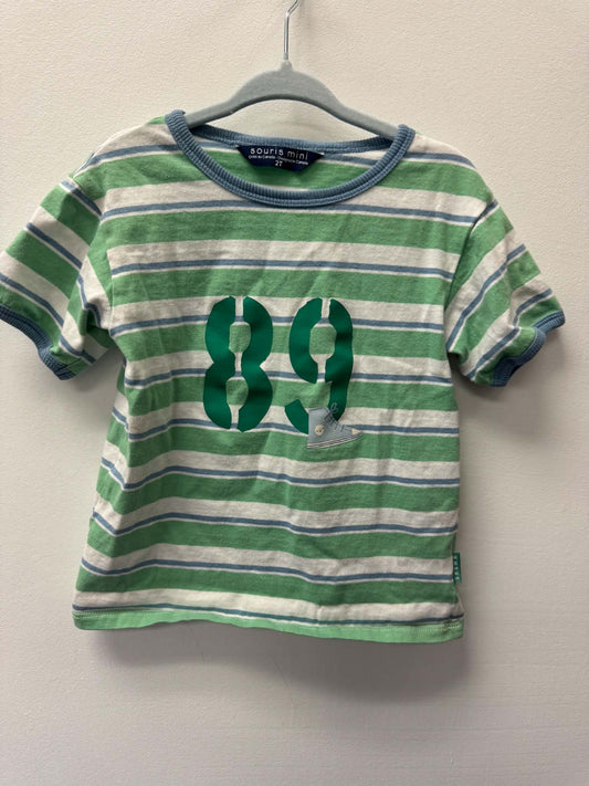 SOURIS MINI SHOE SHIRT SIZE 2T