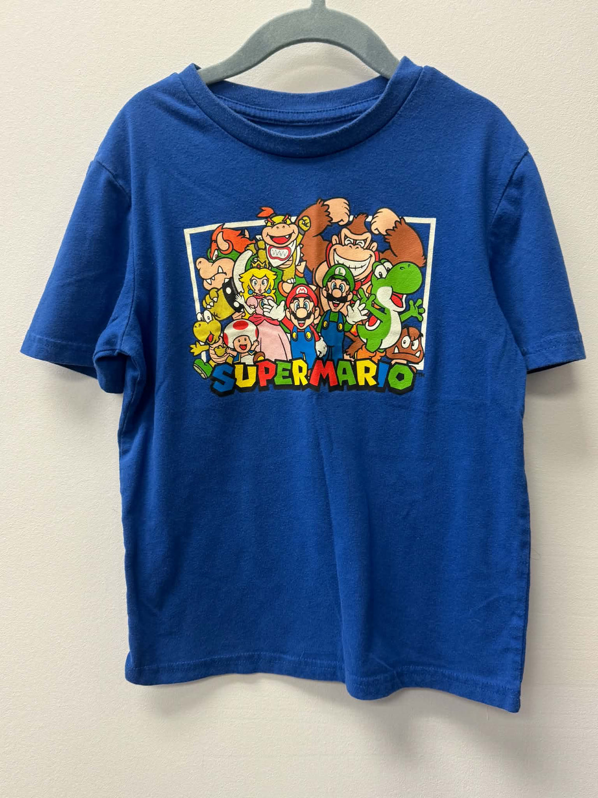 MARIO CART BLUE SHIRT SIZE 6