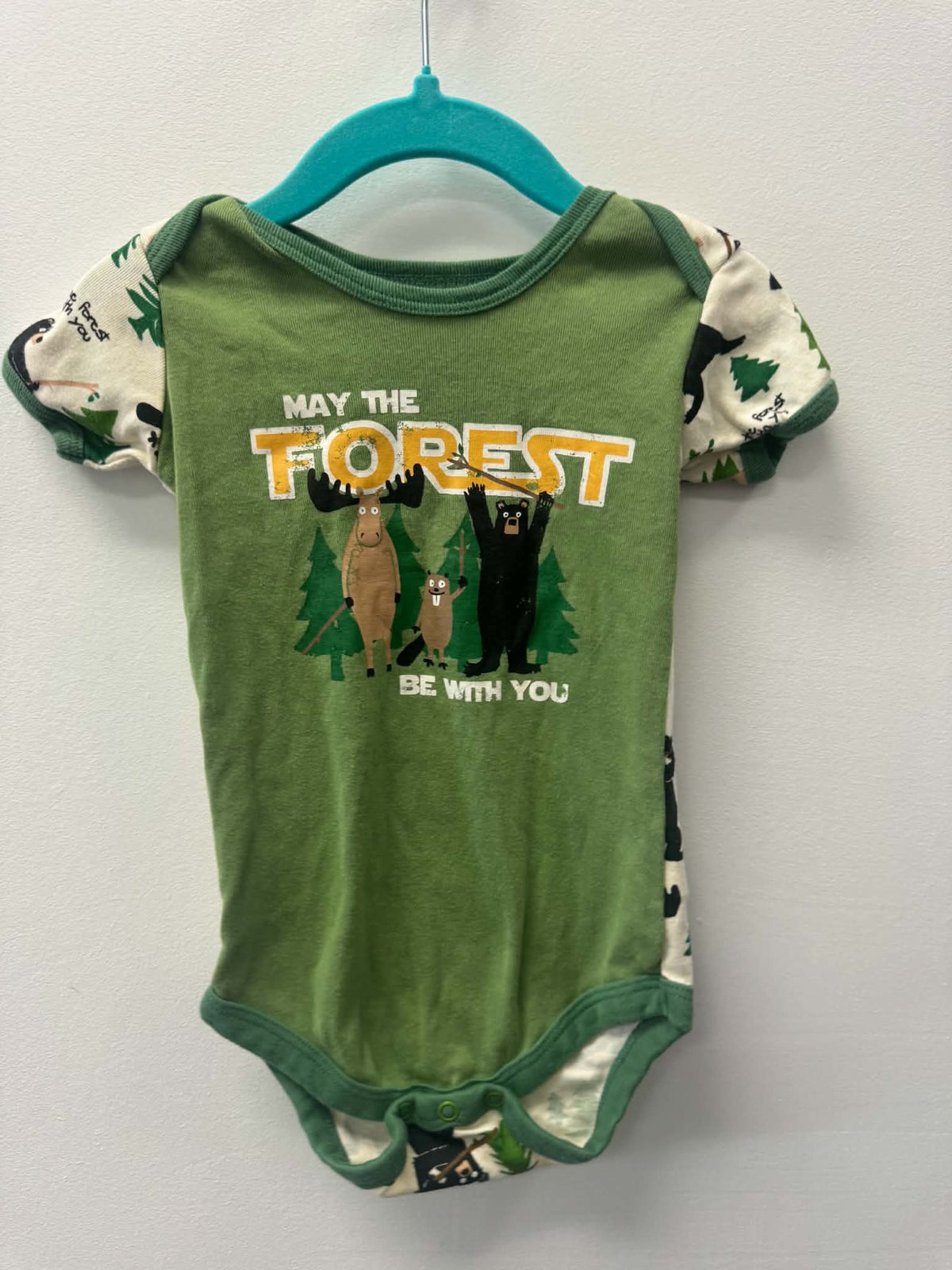 LITTLE BLUE HOUSE ONESIE SIZE 12-18M
