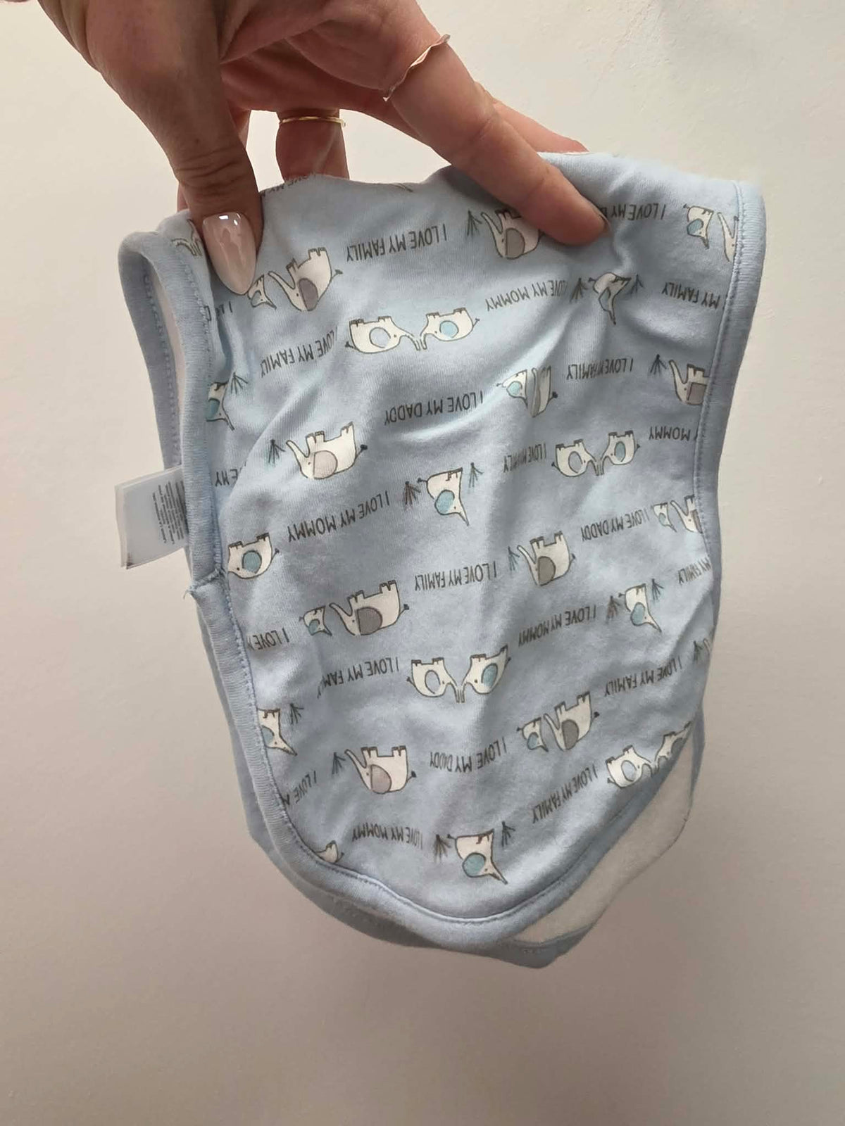 BUNDLES BABY PLACE BURP CLOTH