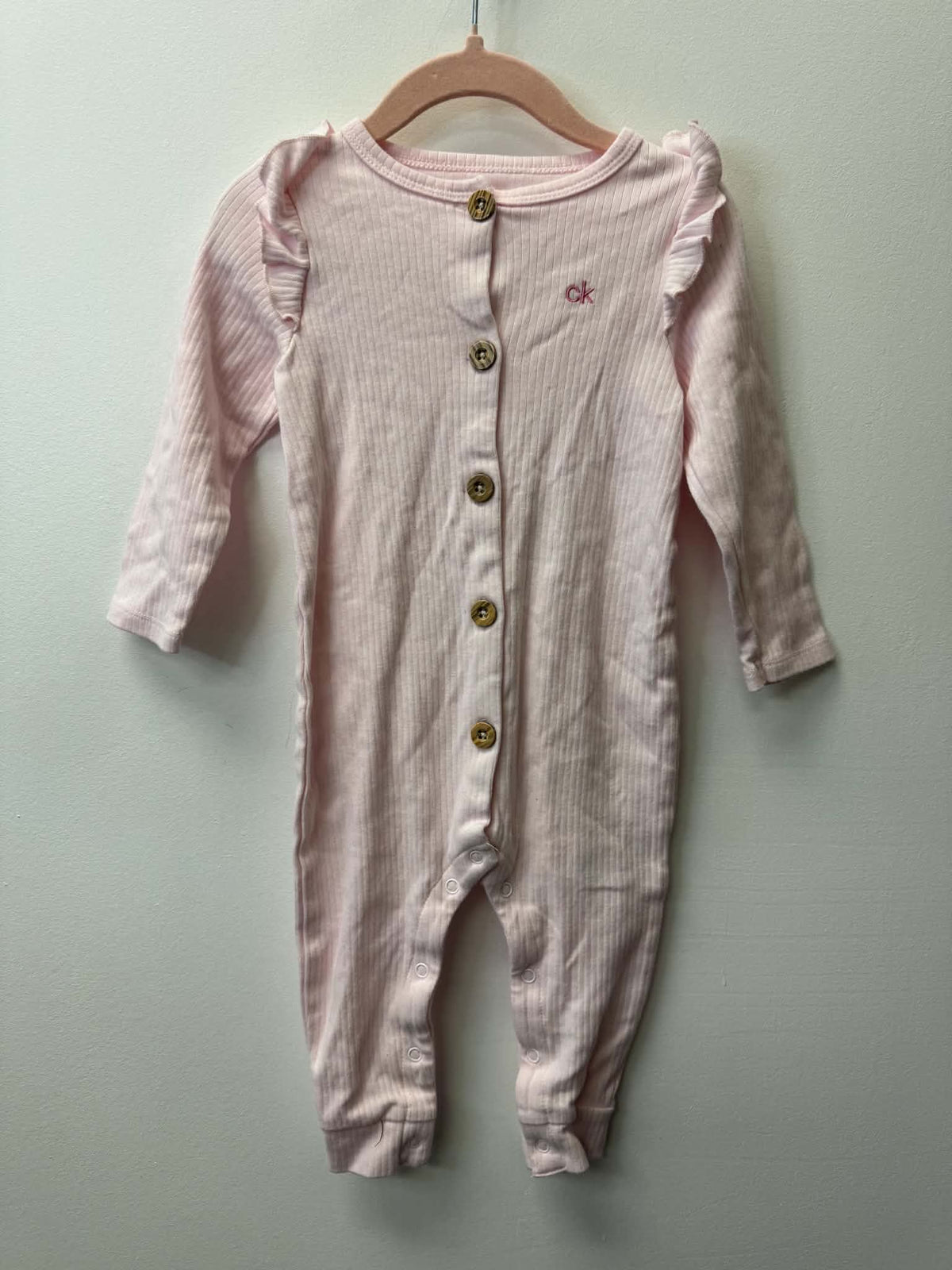 CALVIN KLEIN PINK ONE PIECE SIZE 18M