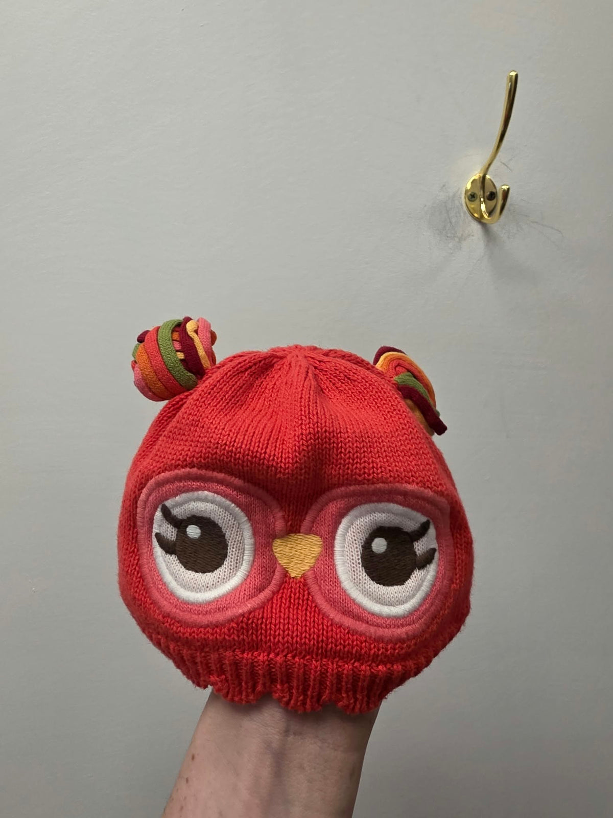 GYMBOREE OWL TOQUE SIZE 3-6M