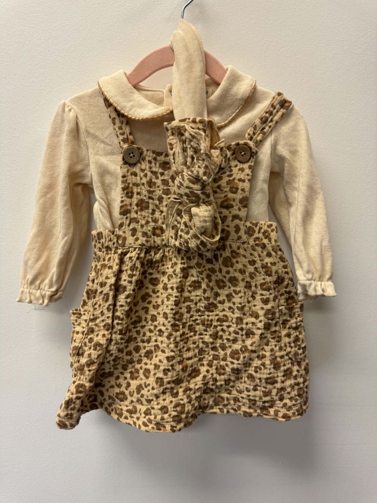 RABBIT + BEAR 3 PIECE OUTFIT SIZE 12M