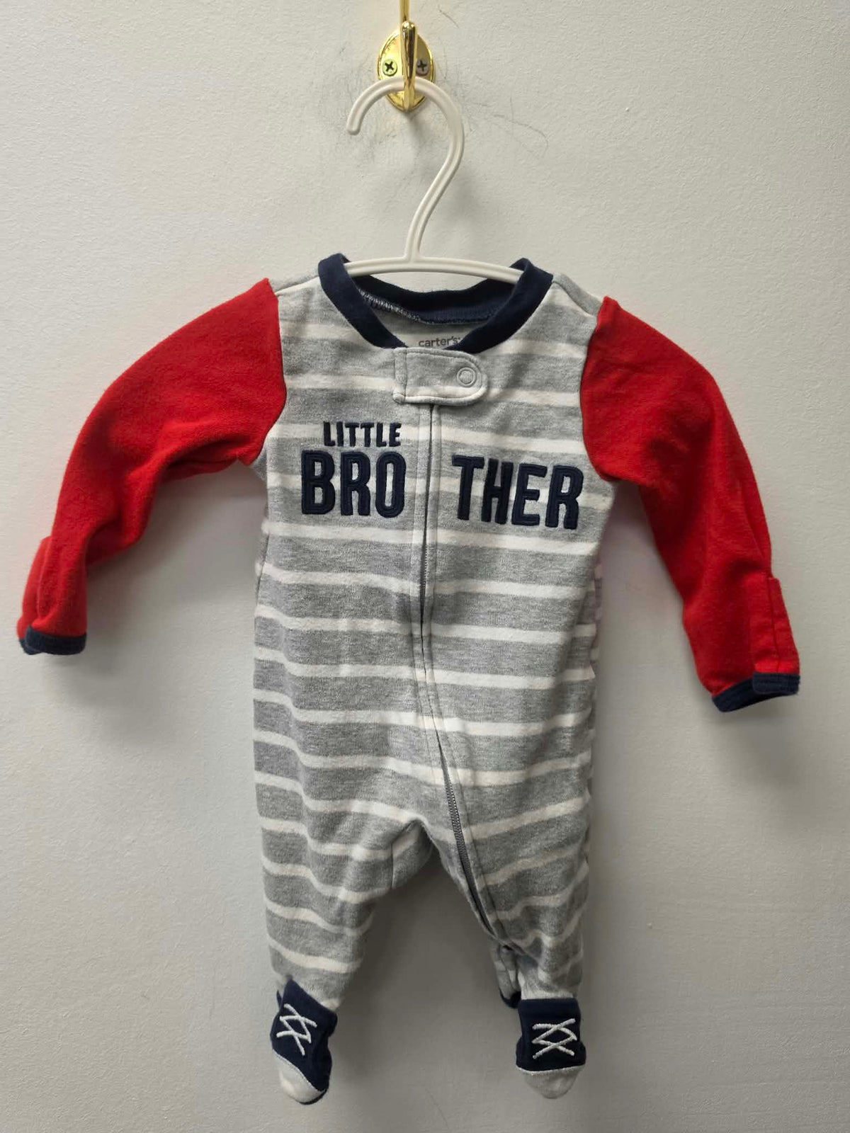 CARTERS NEWBORN "LITTLE BROTHER" SLEEPER