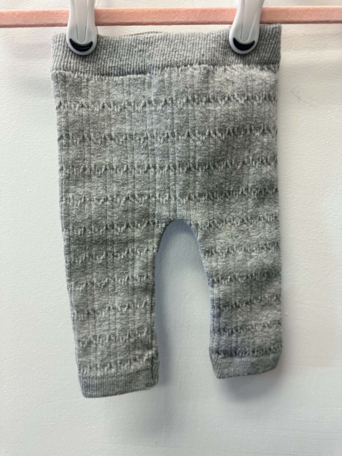 GEORGE GREY KNIT LEGGINGS SIZE 3-6M