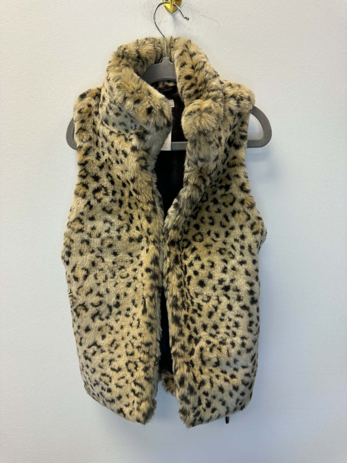 JOE FRESH CHEETAH BELT VEST SIZE 6-7