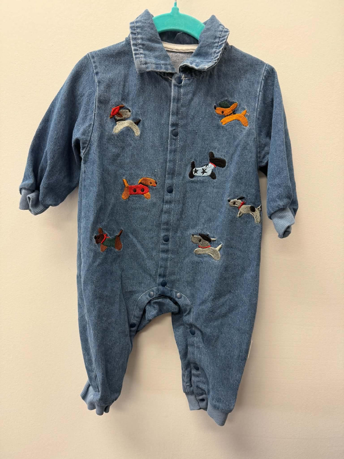 DENIM DOG ONE PIECE SIZE 9M