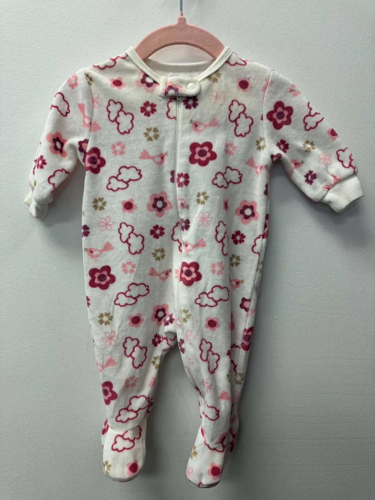JOE FRESH FLORAL SLEEPER SIZE 0-3M
