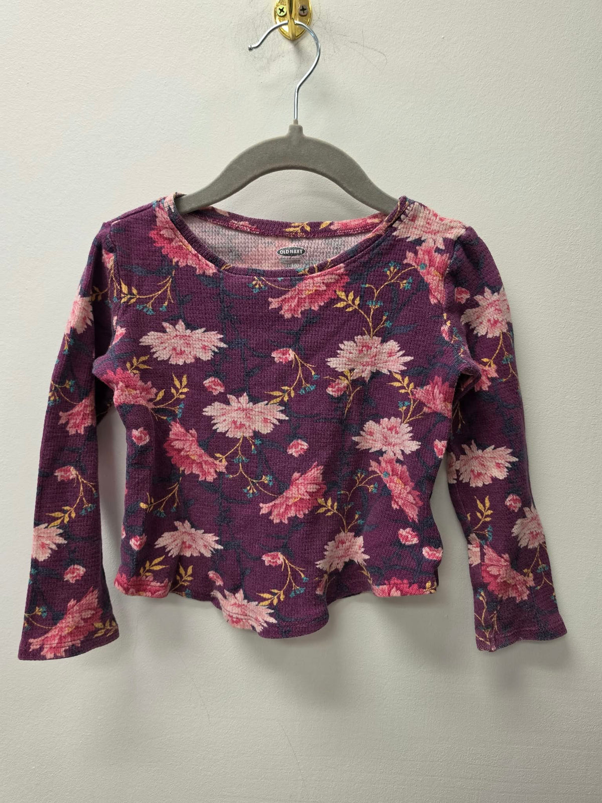 OLD NAVY FLORAL SHIRT SIZE 3T