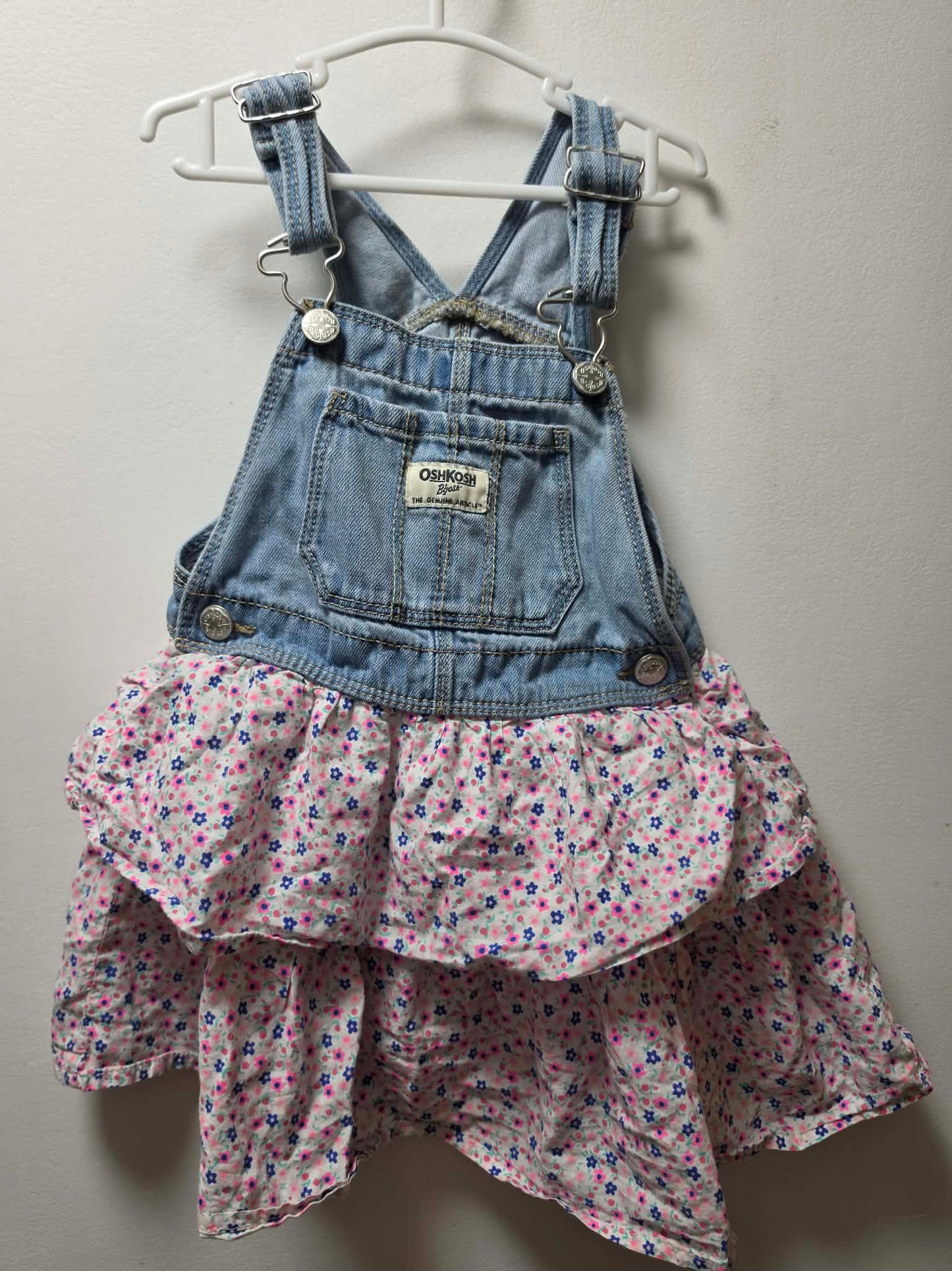 OSHKOSH FLORAL SKIRTALL SIZE 3T