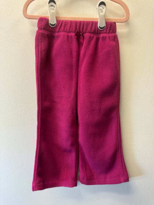 GEORGE PINK FLEECE PANTS SIZE 2T