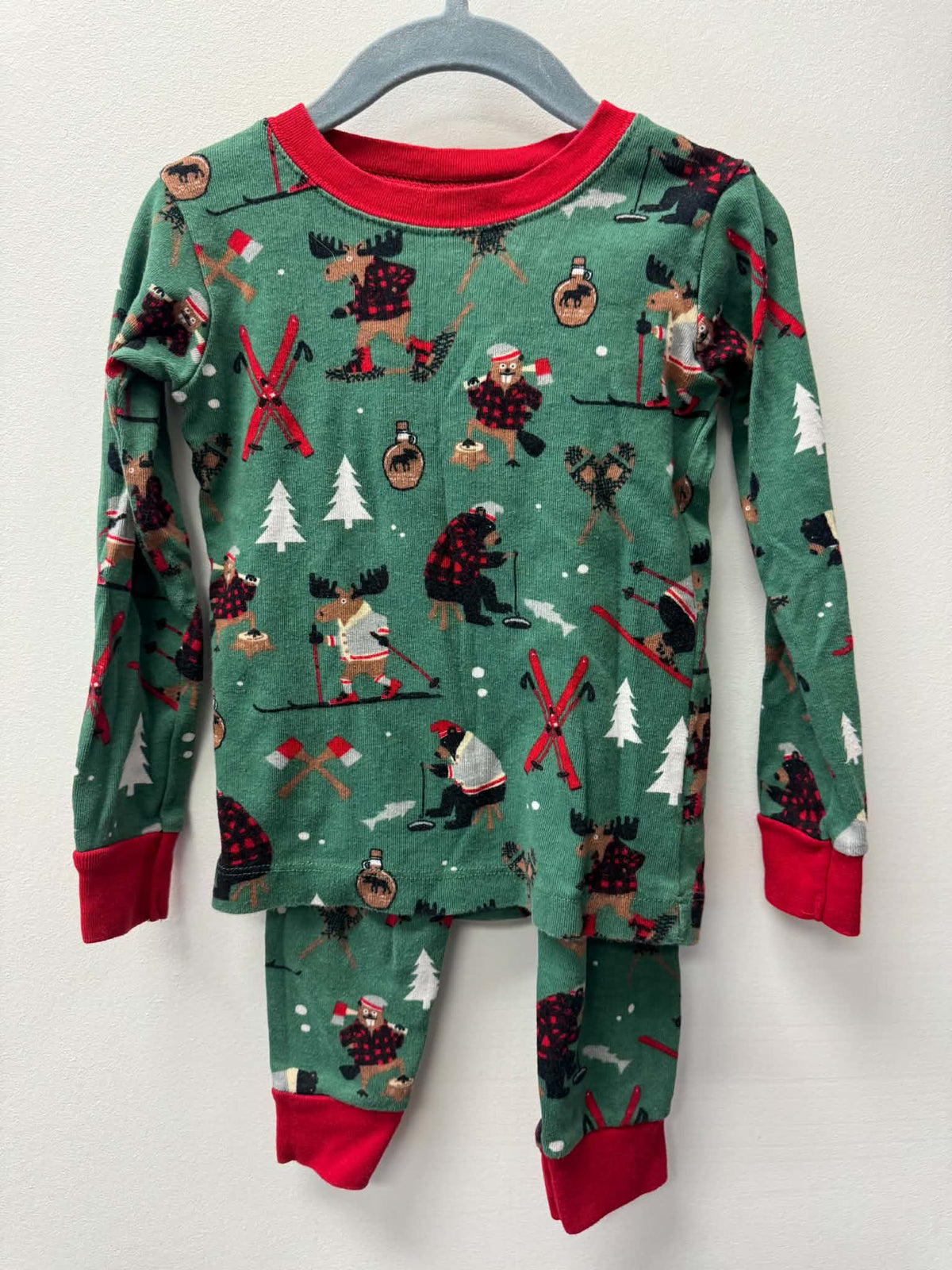 HATLEY BEAVER PJ'S SIZE 4T