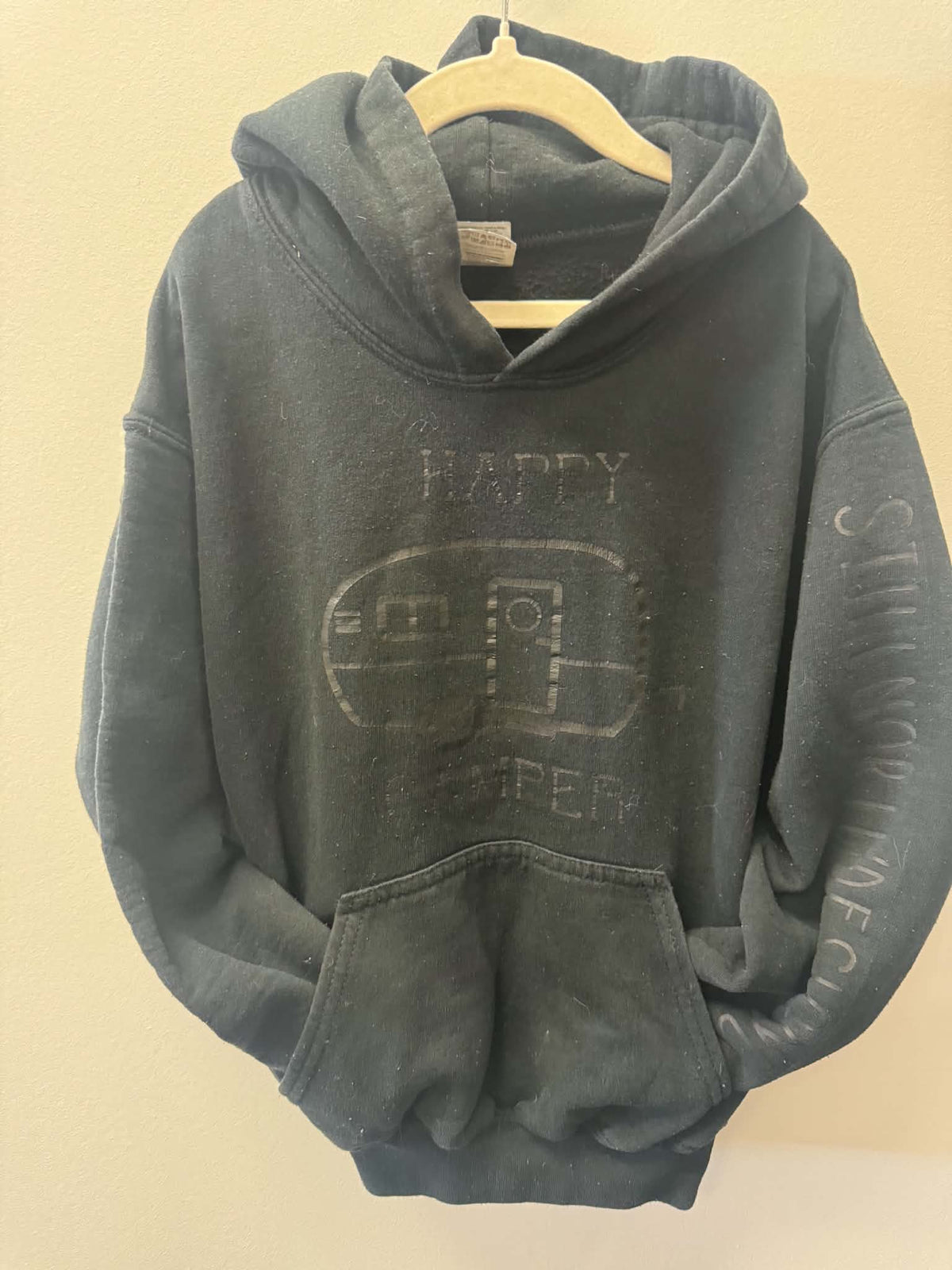 STILL NORTH HAPPY CAMPER HOODIE SIZE YOUTH SMALL