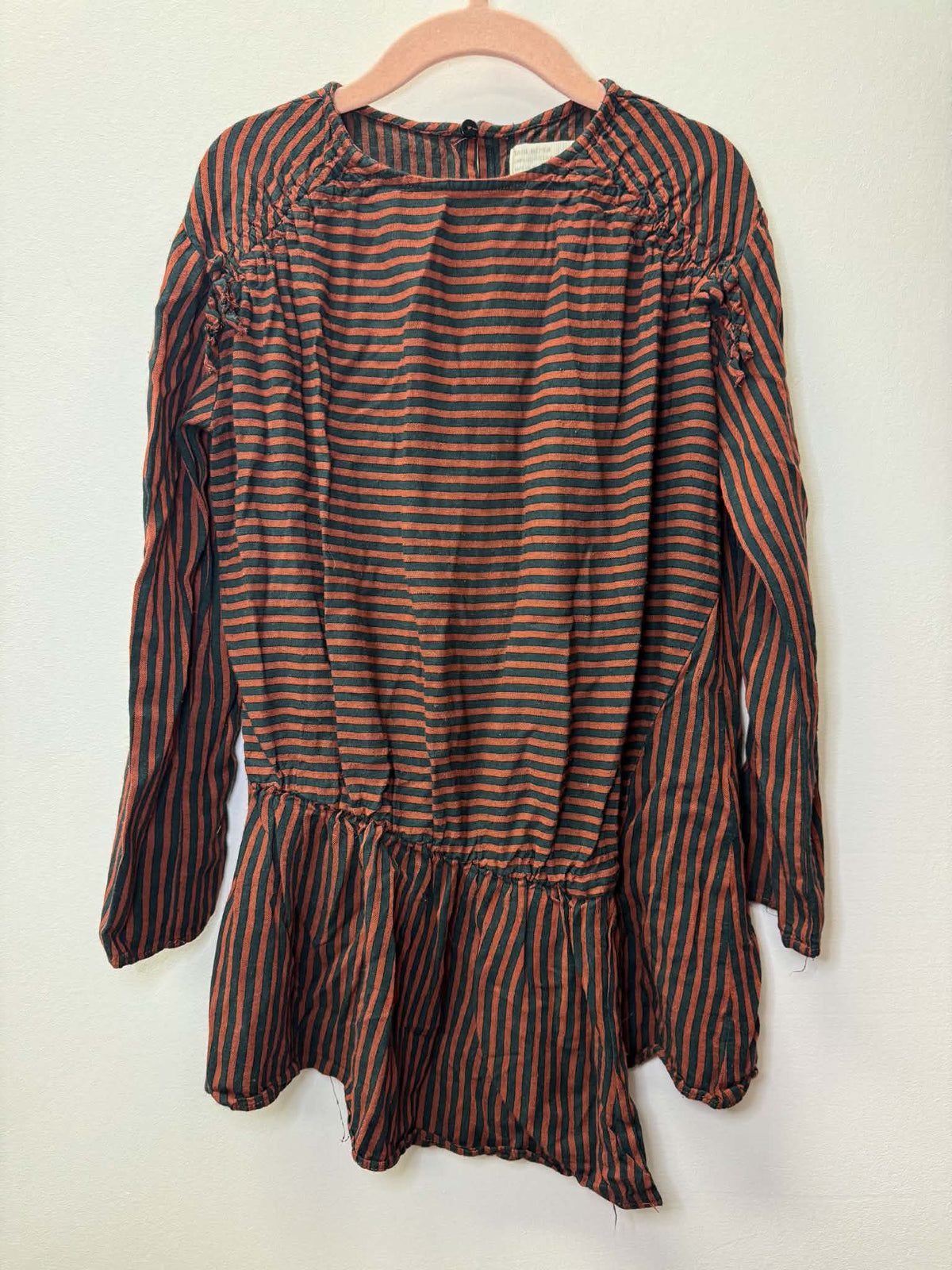 ZARA STRIPPED BLOUSE SIZE 8