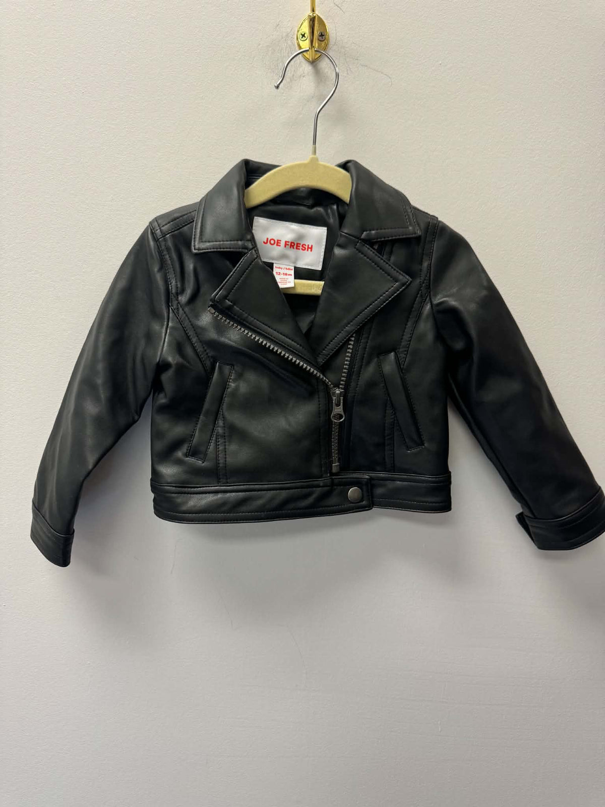 JOE FRESH LEATHE JACKET SIZE 6-12M