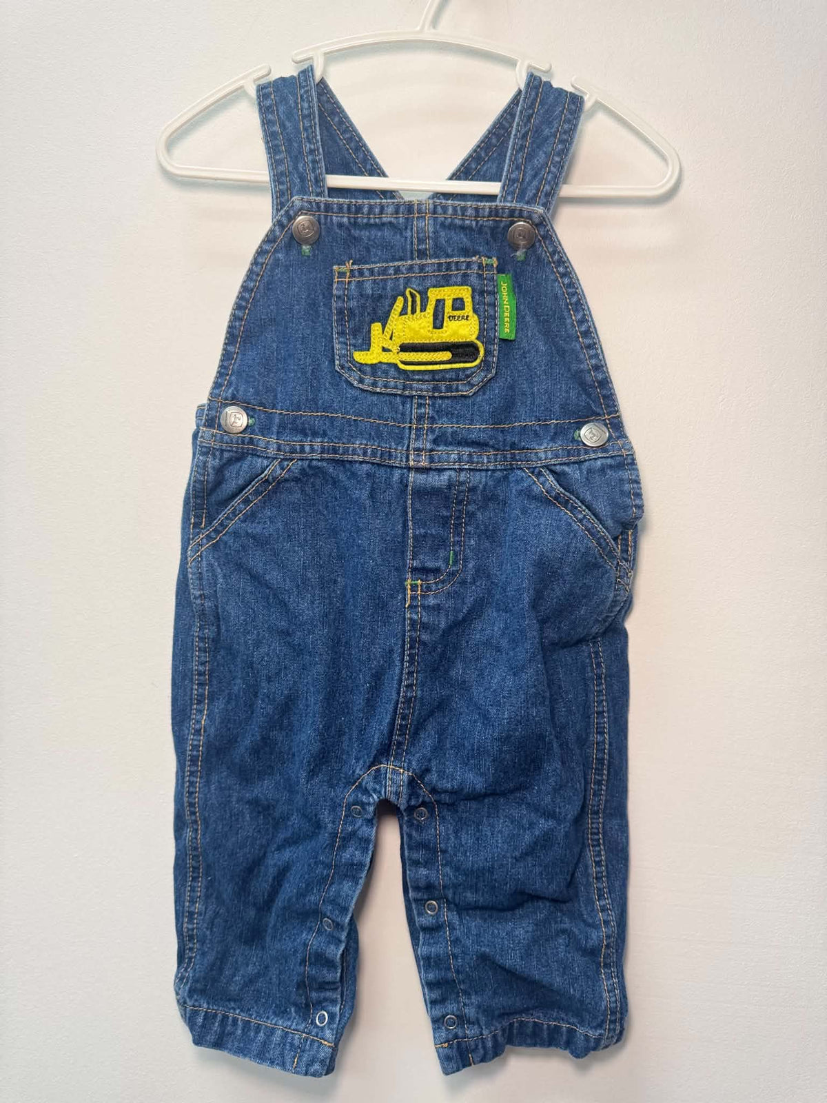 JOHN DEER OVERALLS SIZE 6-9M