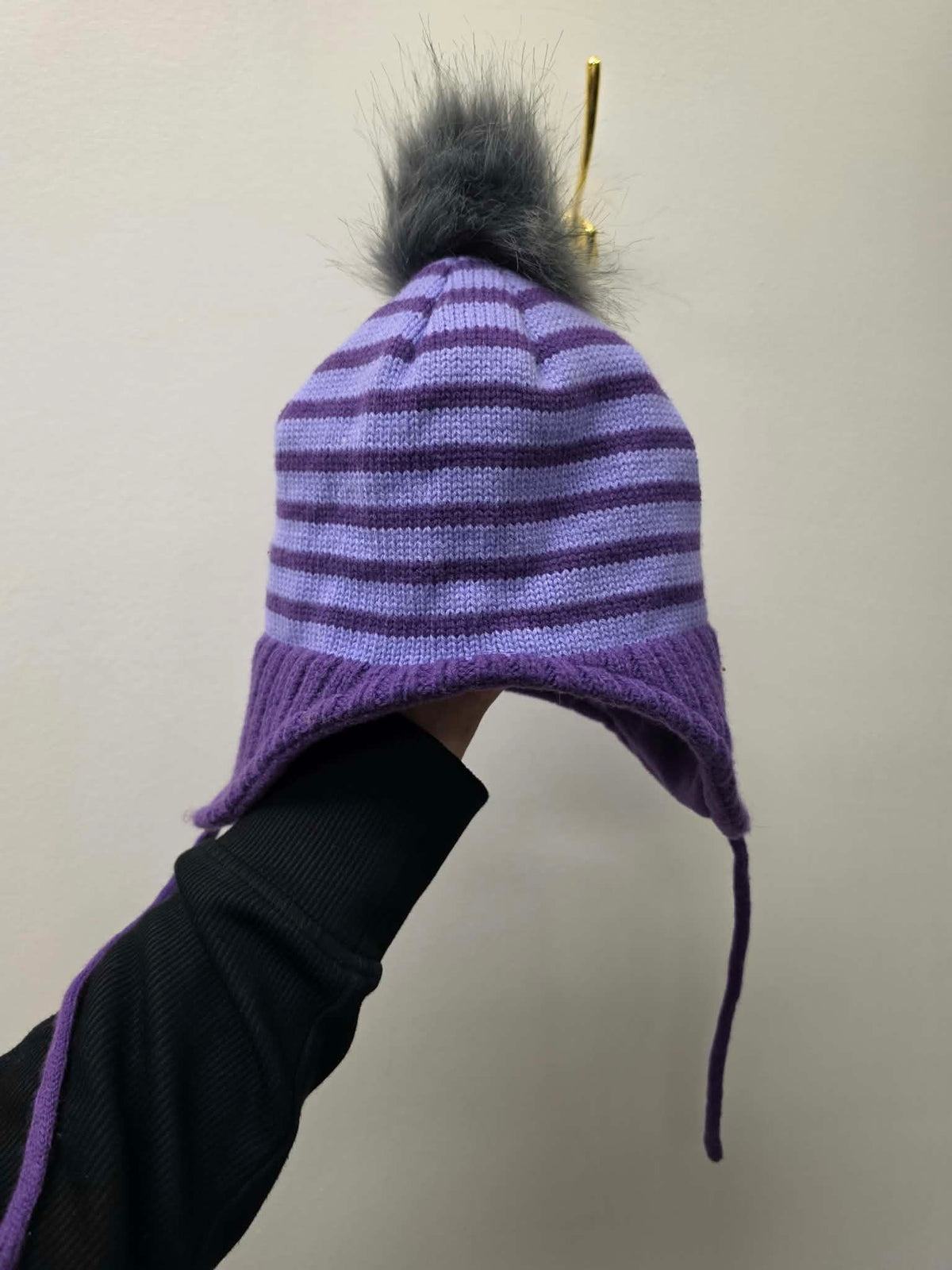HOT PAWS PURPLE TOQUE SIZE 4-6