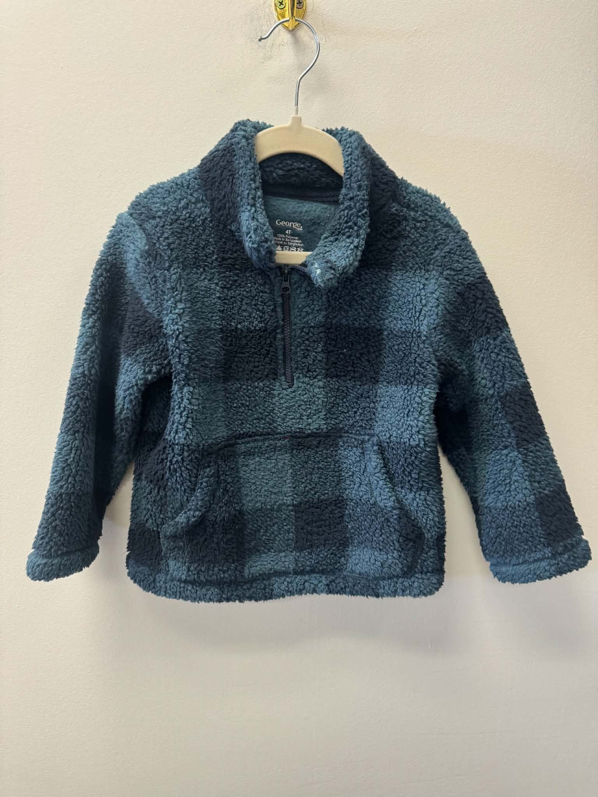 GEORGE SHERPA PULLOVER SIZE 4T