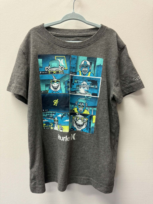 HURLEY GREY SHIRT SIZE 6-7