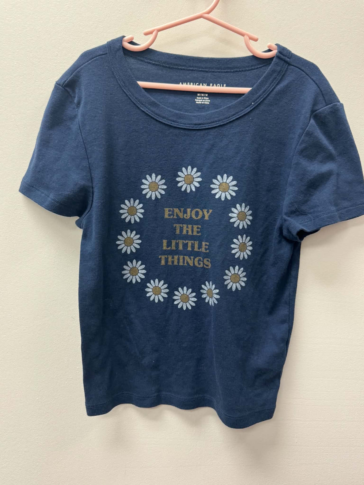 AMERICAN EAGLE DAISY SHIRT SIZE 7-8