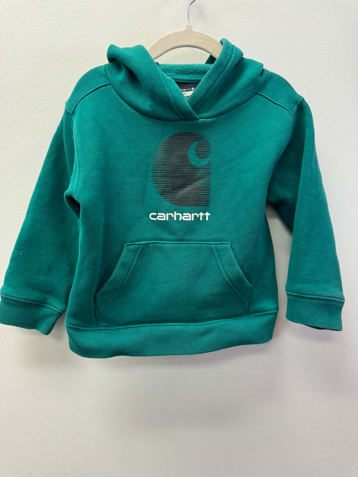 CARHARTT GREEN HOODIE SIZE 3T